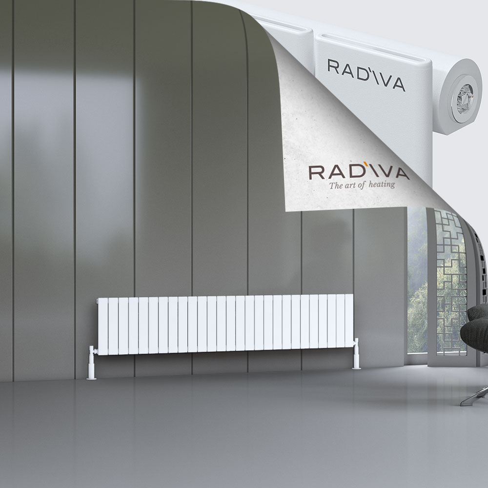 Arno Aluminium Radiator 400x1994 White - 1