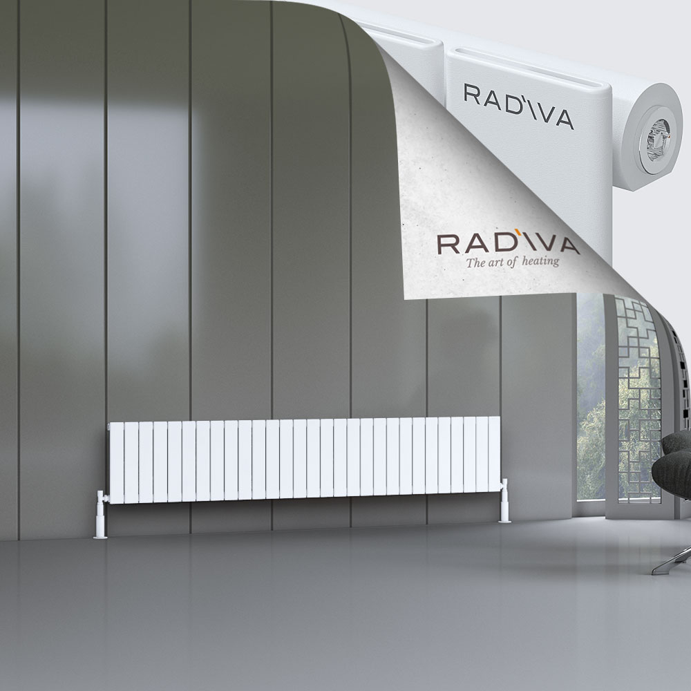 Arno Aluminium Radiator 400x2142 White - 1