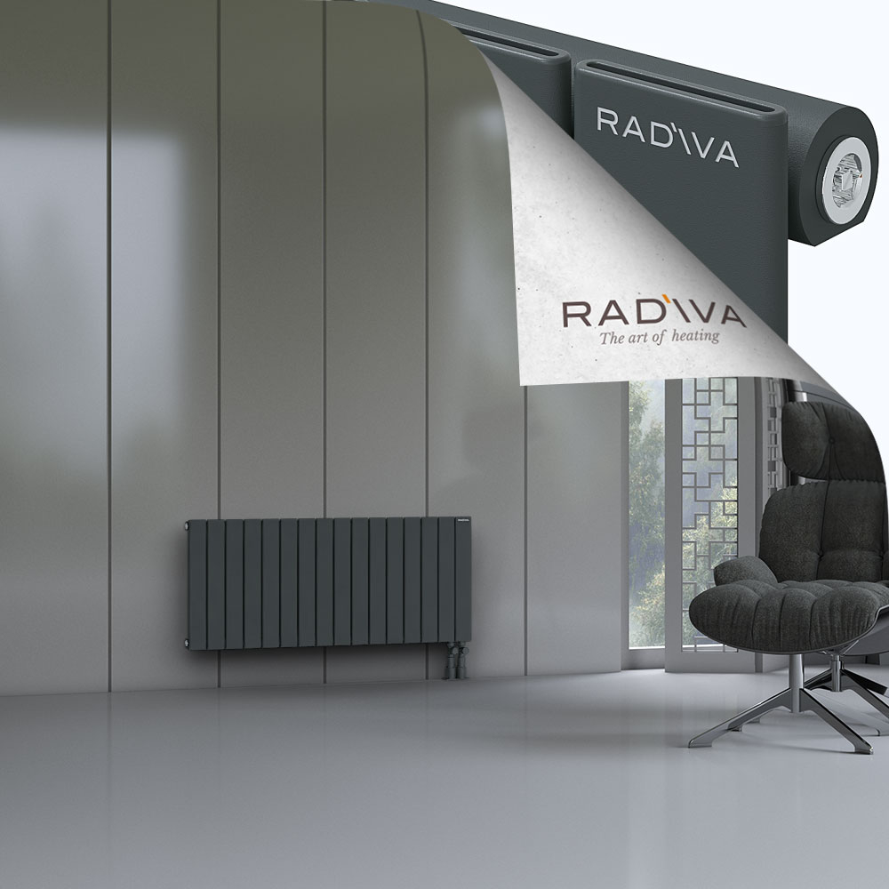 Arno Aluminium Radiator 500x1180 Dark Anthracite - 3