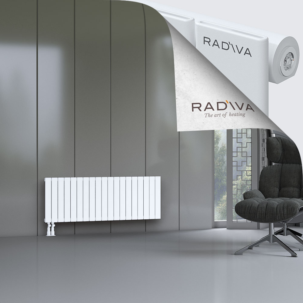 Arno Aluminium Radiator 500x1402 White - 4