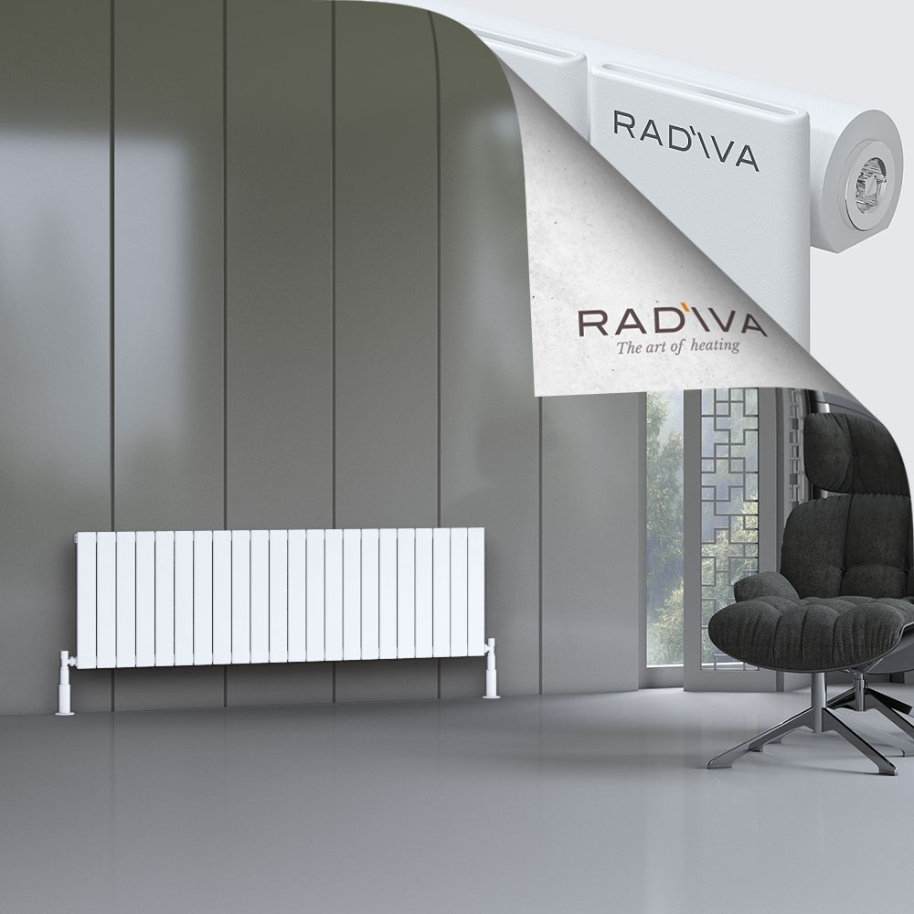 Arno Aluminium Radiator 500x1624 White - 1