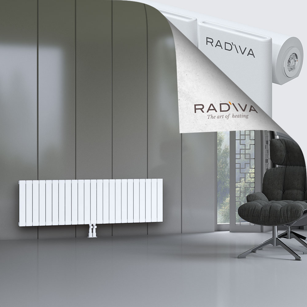 Arno Aluminium Radiator 500x1698 White - 2