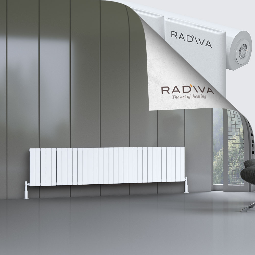 Arno Aluminium Radiator 500x2290 White - 1