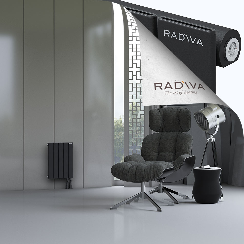 Arno Aluminium Radiator 500x366 Black - 3