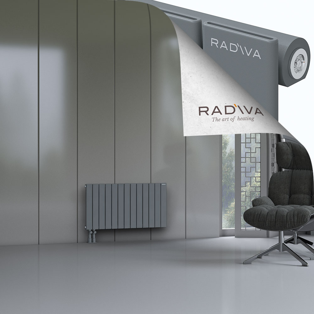 Arno Aluminium Radiator 500x958 Anthracite - 4