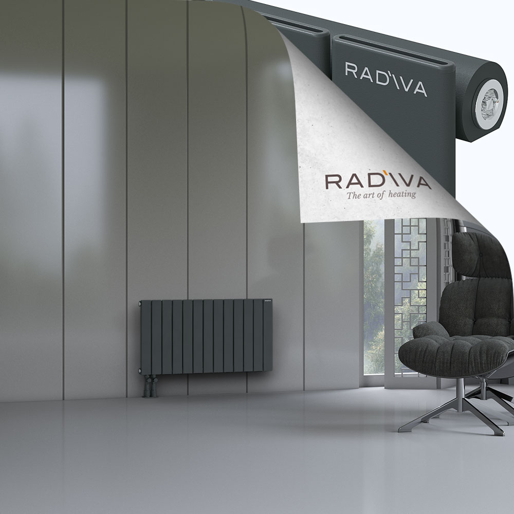 Arno Aluminium Radiator 500x958 Dark Anthracite - 4