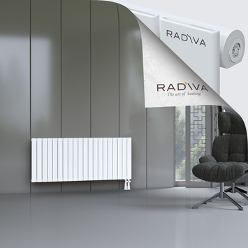 Arno Aluminium Radiator 600x1476 White Bottom Right 50mm