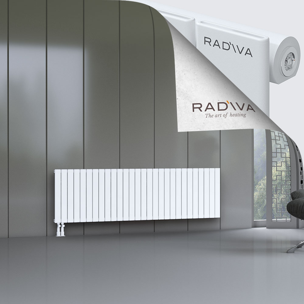 Arno Aluminium Radiator 600x2068 White - 4