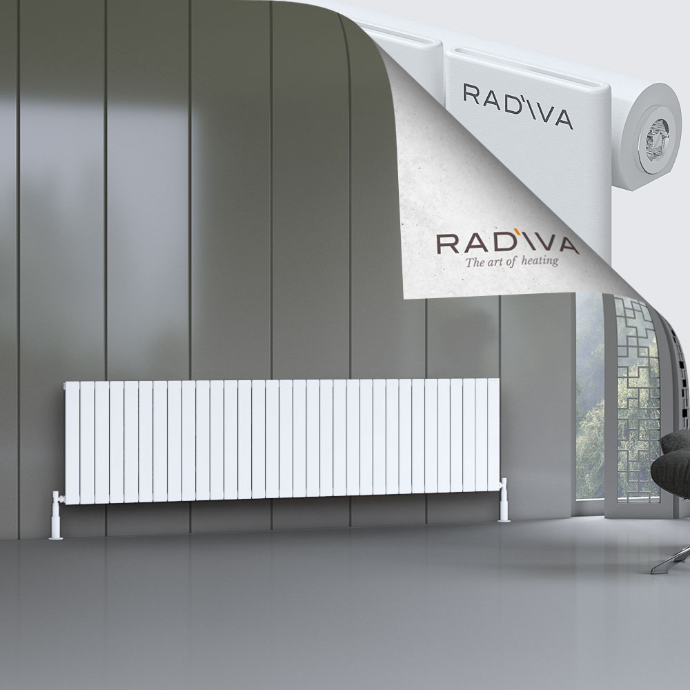 Arno Aluminium Radiator 600x2364 White - 1