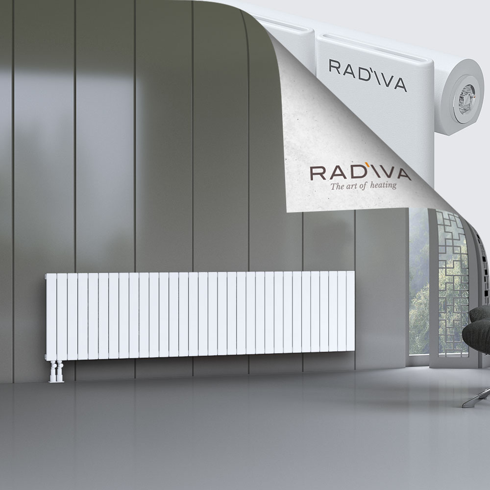 Arno Aluminium Radiator 600x2364 White - 4