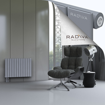 Arno Aluminium Radiator 600x884 Grey Bottom Left 50mm