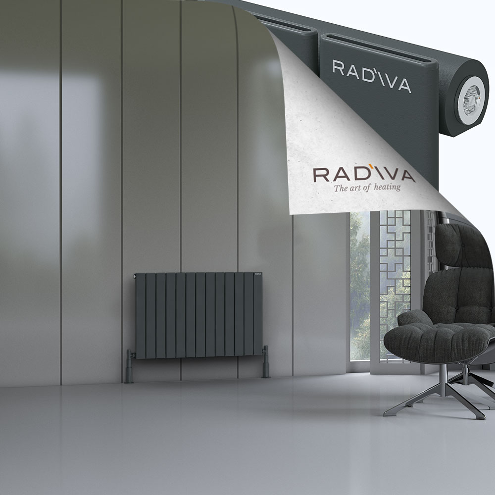 Arno Aluminium Radiator 600x958 Dark Anthracite - 1