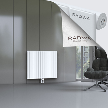 Arno Aluminium Radiator 900x1032 White Bottom Middle 50mm