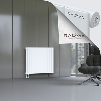 Arno Aluminium Radiator 900x1032 White Bottom Left 50mm