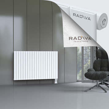 Arno Aluminium Radiator 900x1476 White Bottom Right 50mm