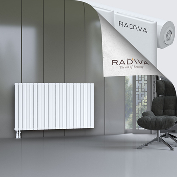 Arno Aluminium Radiator 900x1624 White Bottom Left 50mm