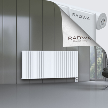 Arno Aluminium Radiator 900x1994 White Bottom Right 50mm