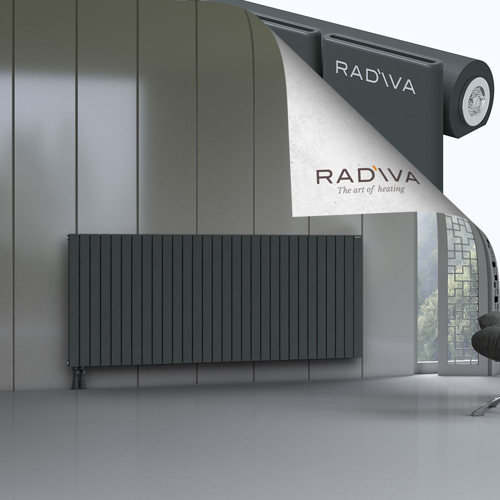 Arno Aluminium Radiator 900x2216 Dark Anthracite - 4