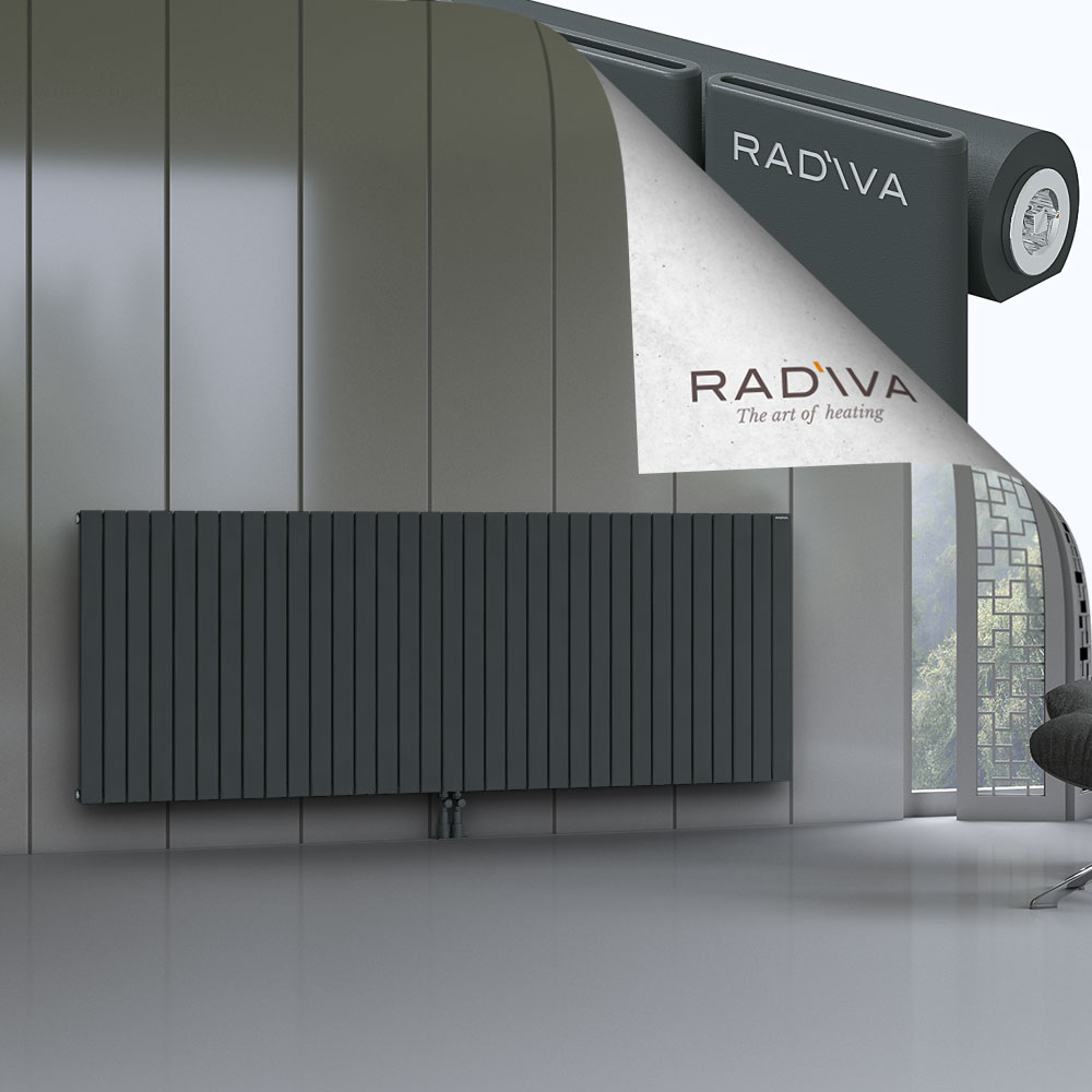 Arno Aluminium Radiator 900x2438 Dark Anthracite - 2
