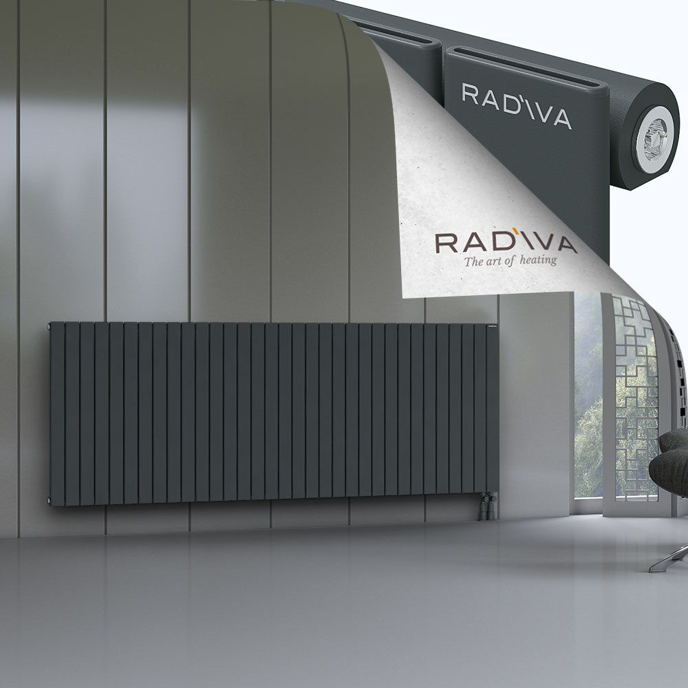 Arno Aluminium Radiator 900x2438 Dark Anthracite - 3