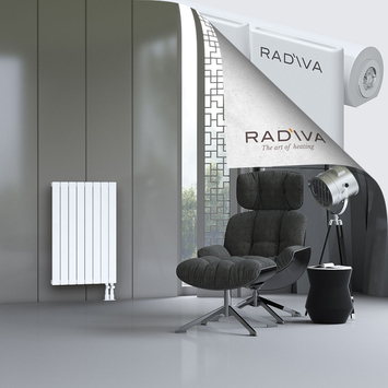 Arno Aluminium Radiator 900x588 White Bottom Right 50mm