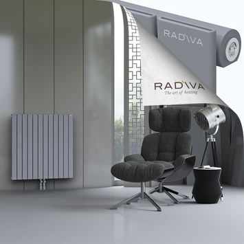 Arno Aluminium Radiator 900x884 Grey Bottom Middle 50mm