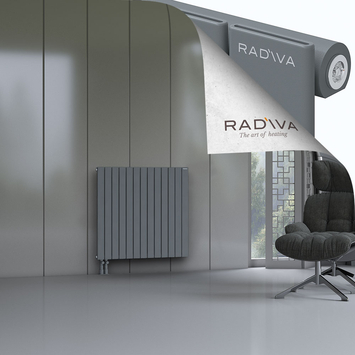Arno Aluminium Radiator 900x958 Anthracite Bottom Left 50mm