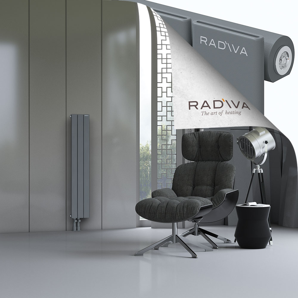 Arno Alüminyum Radyatör 1200x218 Antrasit - 4