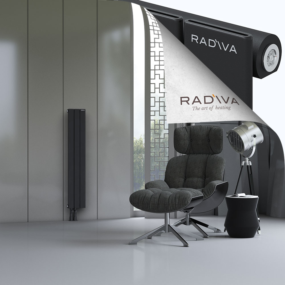 Arno Alüminyum Radyatör 1200x218 Siyah - 4