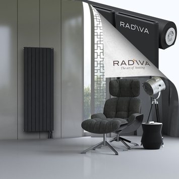 Arno Alüminyum Radyatör 1600x588 Siyah Alt Sağ 50mm