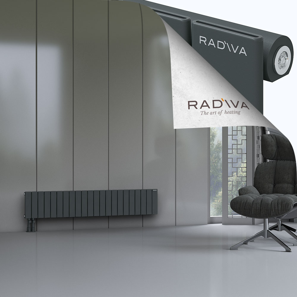 Arno Alüminyum Radyatör 300x1624 Koyu Antrasit - 4