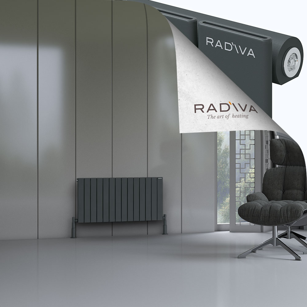 Arno Alüminyum Radyatör 500x1032 Koyu Antrasit - 1