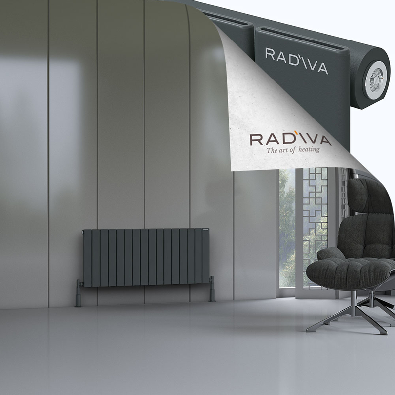 Arno Alüminyum Radyatör 500x1180 Koyu Antrasit 
