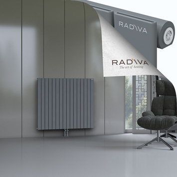 Arno Radiateur En Aluminium 1000x1180 Anthracite Bas Milieu 50mm