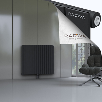 Arno Radiateur En Aluminium 1000x1180 Noir Bas Milieu 50mm