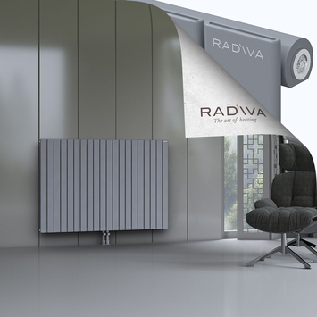 Arno Radiateur En Aluminium 1000x1476 Gris Bas Milieu 50mm