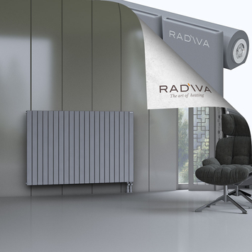 Arno Radiateur En Aluminium 1000x1550 Gris Bas à droite 50mm
