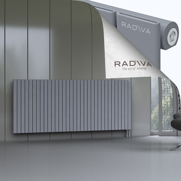 Arno Radiateur En Aluminium 1000x2438 Gris Bas à droite 50mm