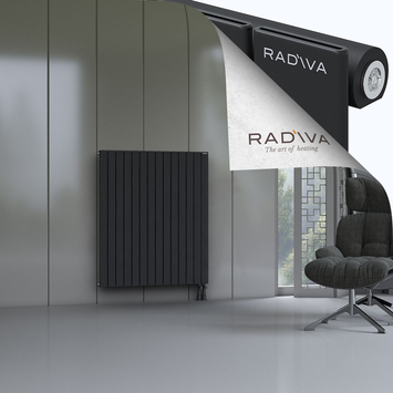 Arno Radiateur En Aluminium 1200x1032 Noir Bas à droite 50mm