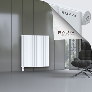 Arno Radiateur En Aluminium 1200x1106 Blanc Bas à gauche 50mm
