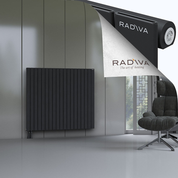 Arno Radiateur En Aluminium 1200x1402 Noir Bas à gauche 50mm