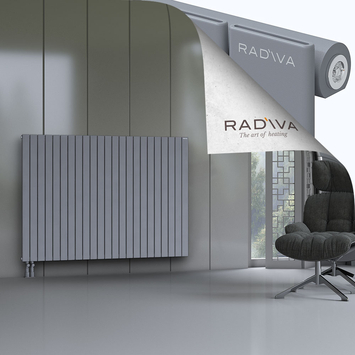 Arno Radiateur En Aluminium 1200x1698 Gris Bas à gauche 50mm