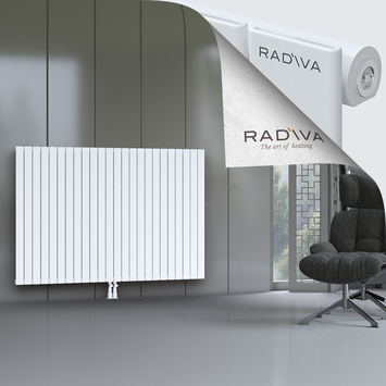 Arno Radiateur En Aluminium 1200x1772 Blanc Bas Milieu 50mm