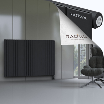 Arno Radiateur En Aluminium 1200x1772 Noir Bas à droite 50mm