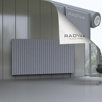 Arno Radiateur En Aluminium 1200x2290 Gris Bas à droite 50mm