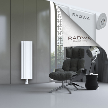 Arno Radiateur En Aluminium 1200x366 Blanc Bas Milieu 50mm