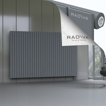 Arno Radiateur En Aluminium 1500x2364 Anthracite Bas à droite 50mm