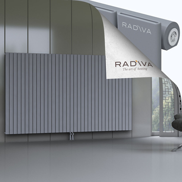 Arno Radiateur En Aluminium 1500x2586 Gris Bas Milieu 50mm