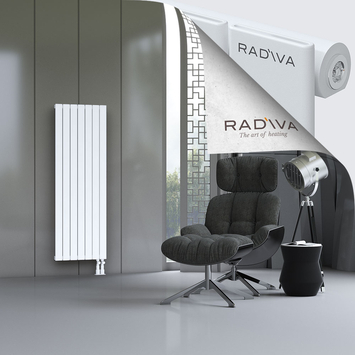 Arno Radiateur En Aluminium 1500x514 Blanc Bas à droite 50mm
