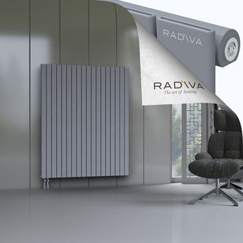 Arno Radiateur En Aluminium 1600x1328 Gris Bas à gauche 50mm